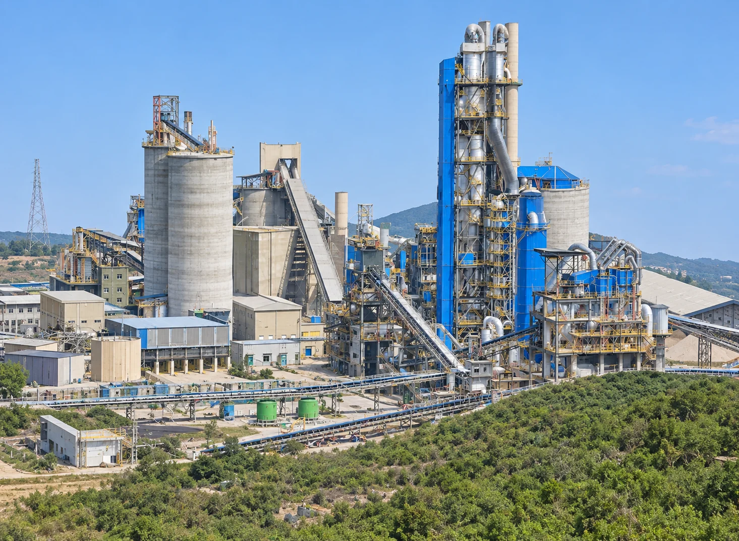 Client-supplied original Cherat Cement plant photograph