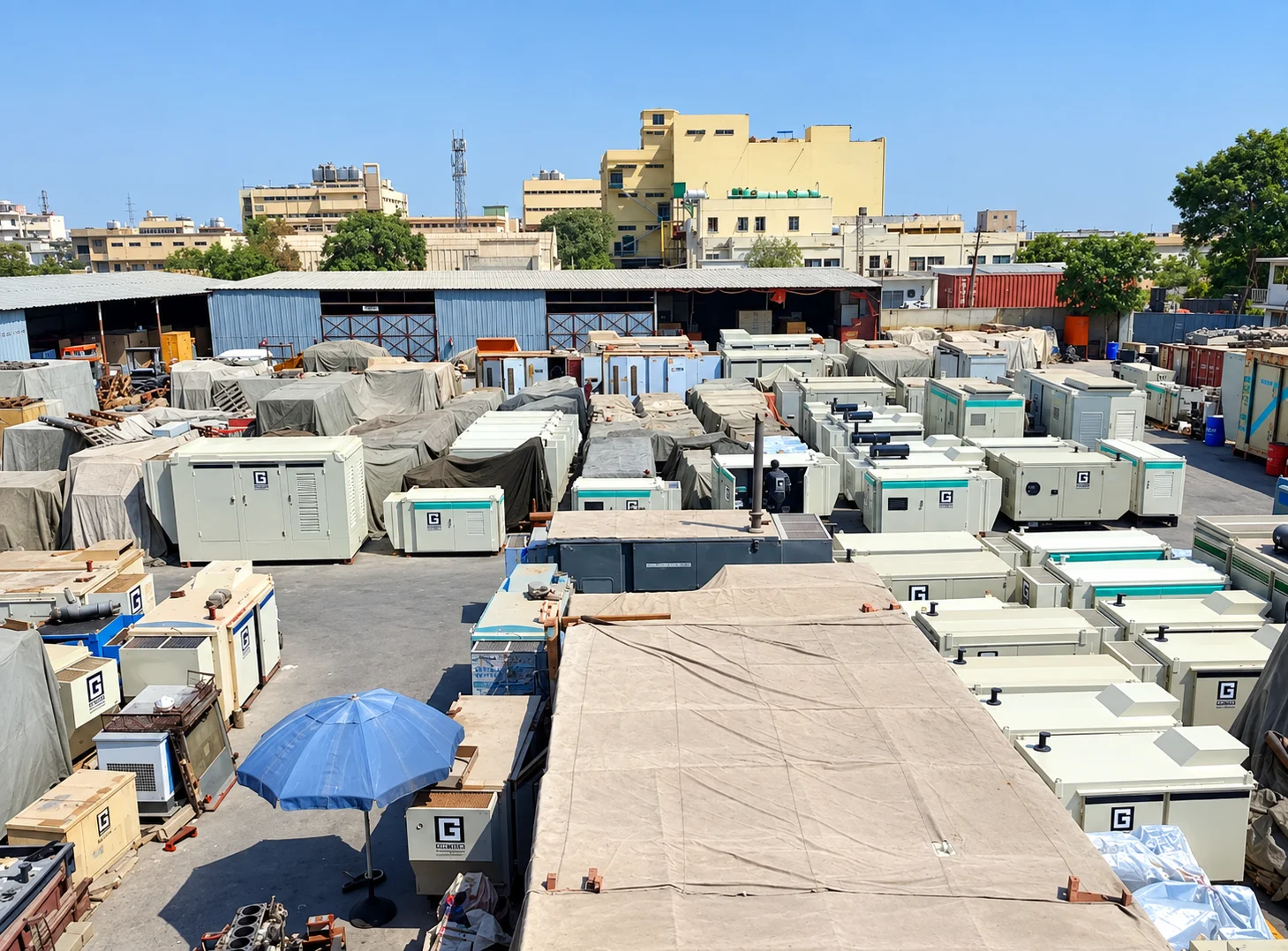Client-supplied original Greaves Pakistan facility photograph